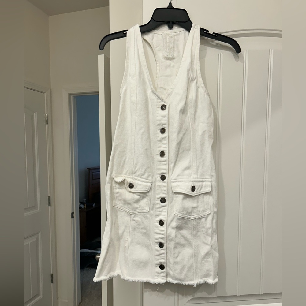 Sadie and Sage Razorback Denim Dress! Size Small